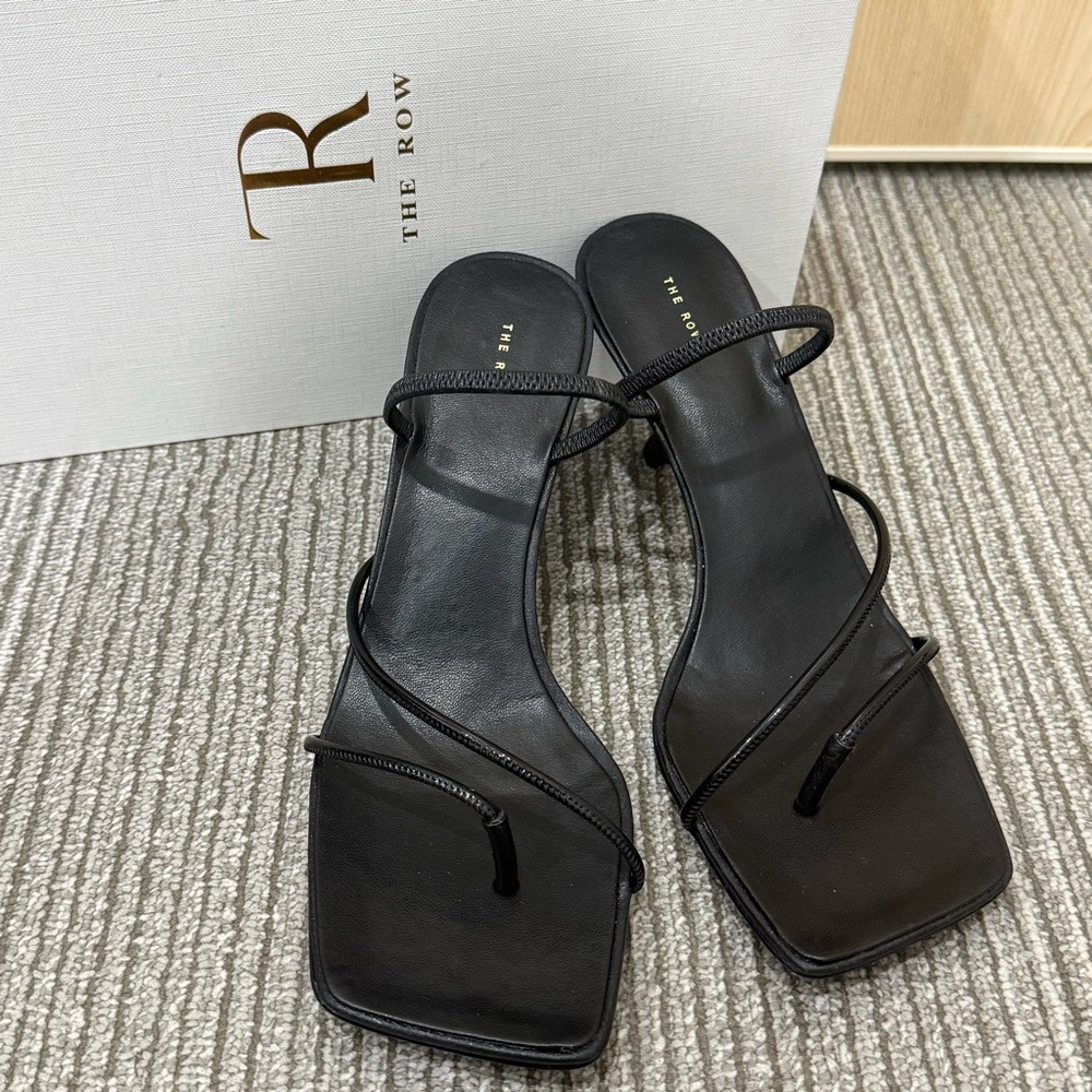 The Row Women's Black Sandals - Picture 5 of 7